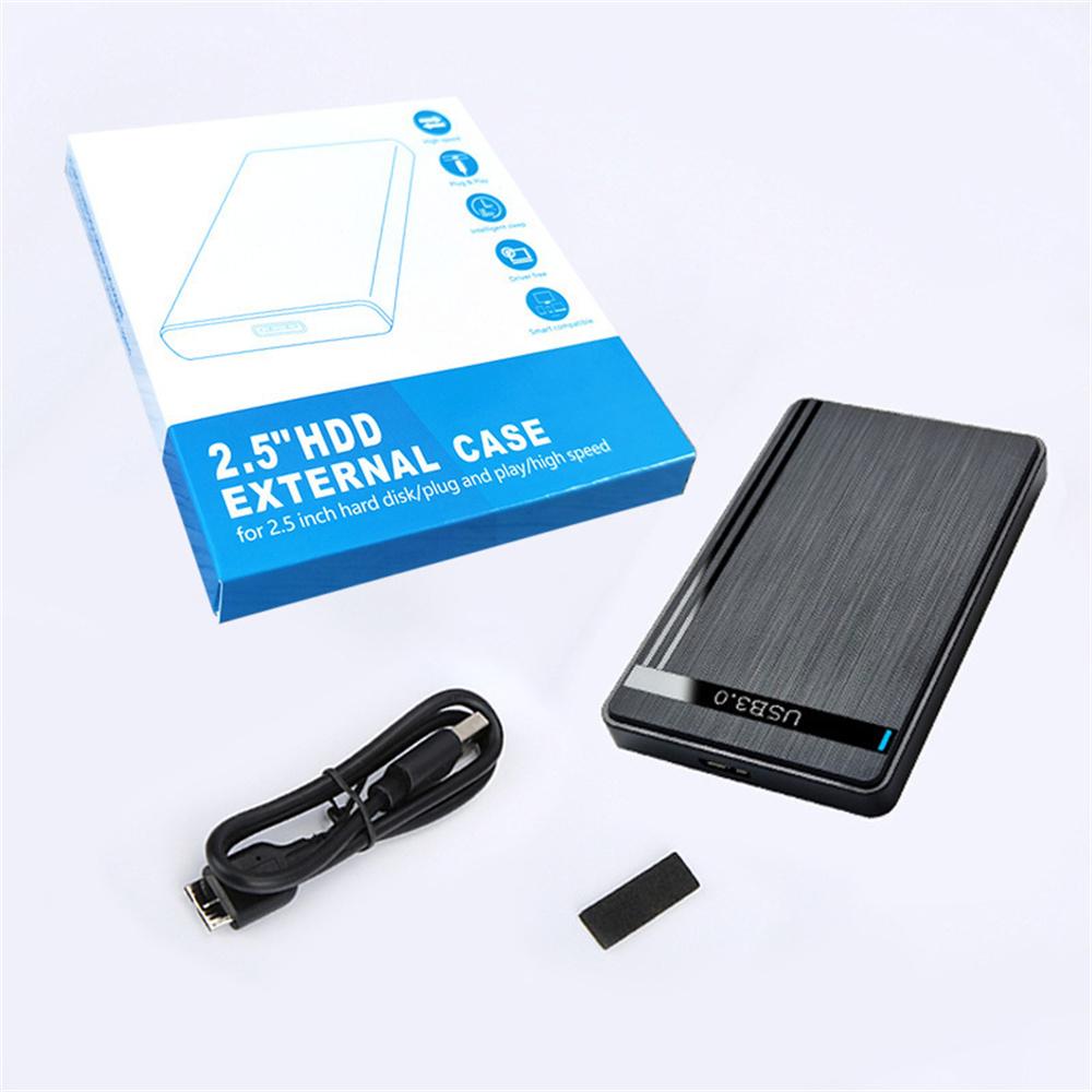 2.5" HDD Enclosure SATA To USB 2.0 3.0 Type C External Mobile Hard Drive Case For Laptop PC 5Gbps Speed Enclosure Storage Case