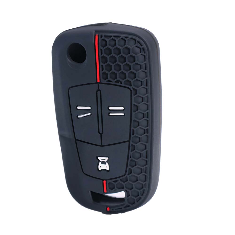 Key Fob Cover for Opel Astra H Corsa D Vectra C Zafira B Insignia Zafira B Vectra C Anti-Scratch Guard Shockproof Protection Soft Grip Texture