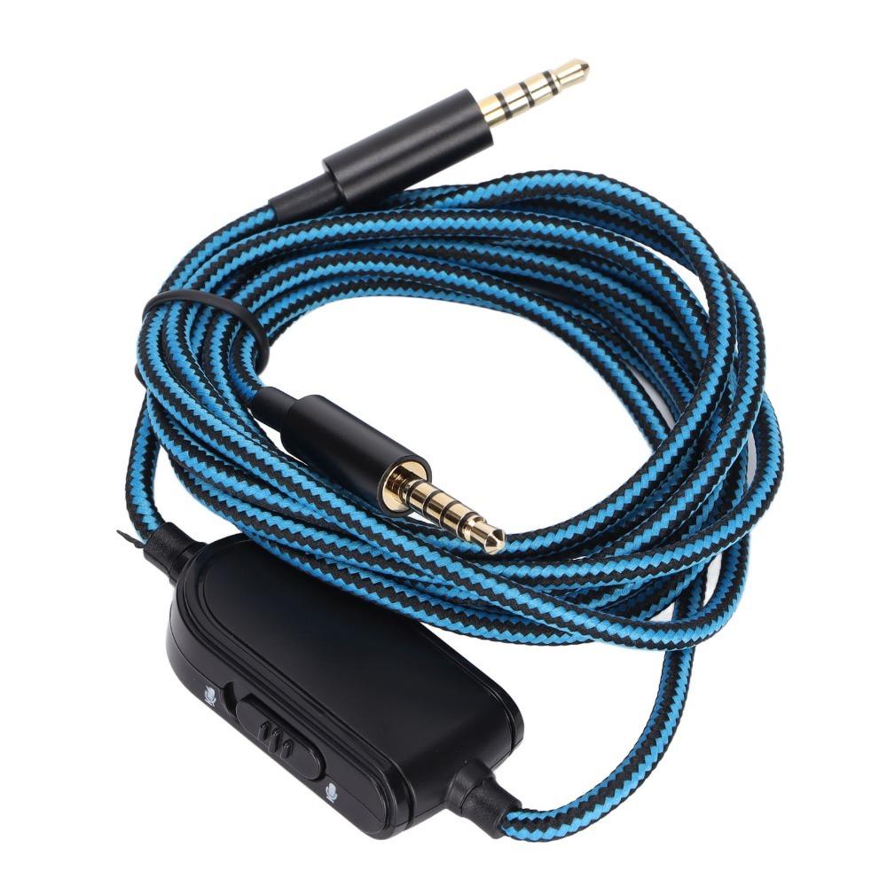 With Volume Control Mute Function 3.5mm To 3.5mm Replacement Audio Cable for Astro A10 A30 A40 A50
