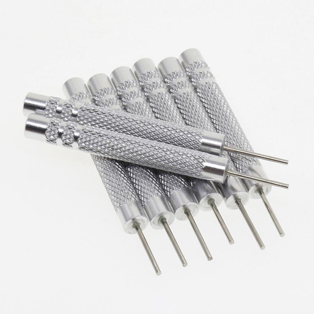 10Pcs 0.7/0.8/0.9/1mm Watch Strap Bracelet Pin Remover Repair Tool Iron Pin Punches Precision Metal Pin Disassembly