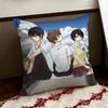 Anime Zankyou no TTerror Cushion Cover Reversible Soft Durable Pillow Cover Home  Car MultiScene Use for Daily Comfort
