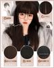 Peacoco Wig Full Wig Long Straight Black Hair Red Harajuku Subculture Crossdressing Cosplay Commuting Going Out Wig Small Face Natural Popular Wig