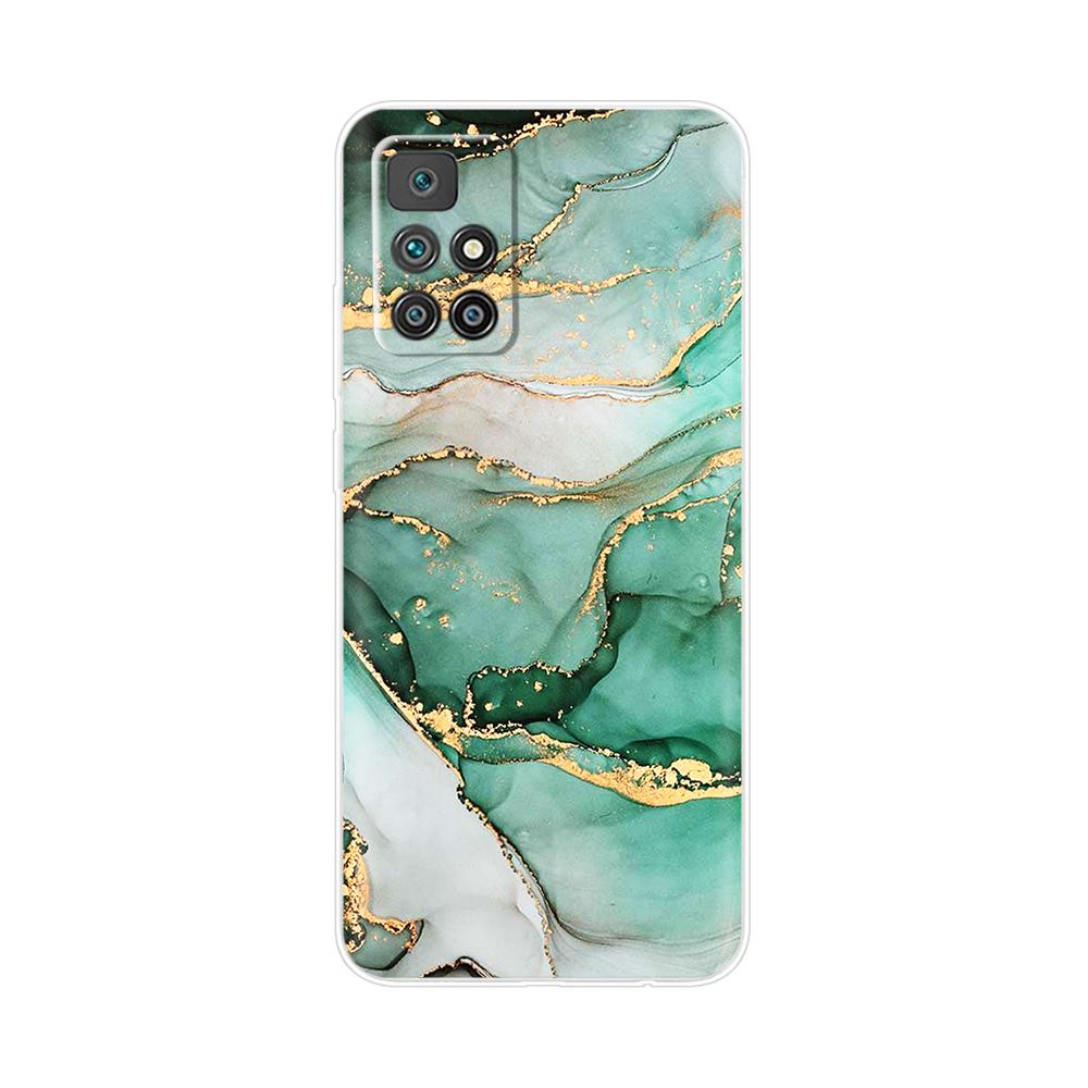 Cover For Xiaomi Redmi 10 Case For Redmi 10 2022 Coque Phone Case Silicone Bumper Shockproof Back Cover For Redmi 10 Fundas 6.5"