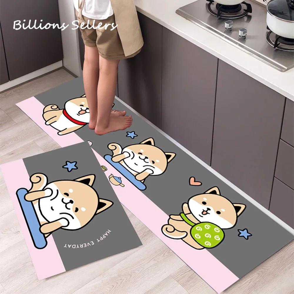 

Современный кухонный коврик для пола, ковер для декора гостиной, спальни, дома, прихожей, входной коврик, коврик для балкона, ванной комнаты, двери, противоскользящий коврик для ног 40cmx60cm 1pc