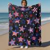 Stars Patriotic Outdoor Flannel Blankets, Outdoor travel, Home Blankets, Fan Gifts,Suitable for All Seasons, Christmas Gifts. R1127119