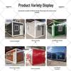 Foldable Quick-Assembly Mobile Container House