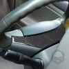 Real Carbon Fiber Car Accessories Steering Panel Cover Soft Sticker For Toyota Camry 6th Gen XV40 2006 2007 2008 2009 2010 2011