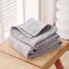 Brangdy Cotton Waffle Gauze Sofa Throw Blanket