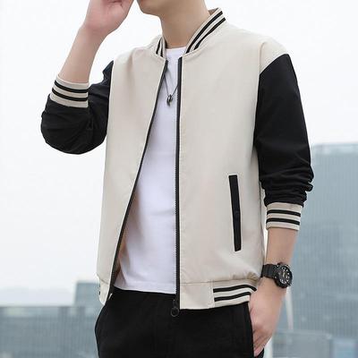 Men Jackets for Men Spring and Autumn Seasons Casual Sports Baseball Jackets Men's Trendy Tops