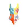 New Sexy Backless One-piece Swimsuit for Women Cute Tight Conservative Mesh Skirt Swimsuit Set