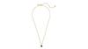 Kate Spade Everyday Spade Enamel Mini Pendant, Black, Size S, Brass, No Gemstones