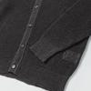 WORTHWHILE MOVEMENT Paper Collar Cardigan (Dark Brown)