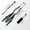 New Motorcycle Helmet Light Riding Signal EL Strip Kit Bar DIY Helmet Led Strip Reflector Cold Light Fil Capacete De Moto part