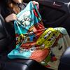 1Pc Spongebob Squarepants Adventure Blanket Soft Throw Blanket For Home Bedroom Bed Sofa Travel Office Solid Christmas Blanket