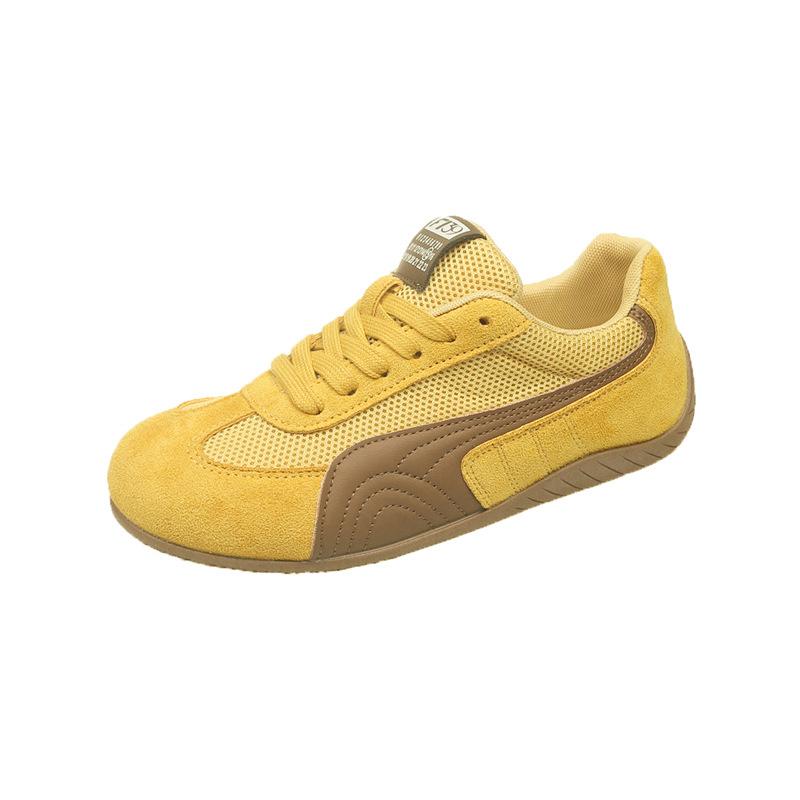 Retro Mesh Breathable Red Soft-soled Forrest Gump Shoes 2025 Thick-soled Shit-stepping Summer New Sports and Leisure Women's Shoes