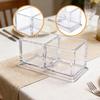 Sugar Dispenser, Transparent Storage Box, Condiment Holder for Home.