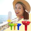 1/2/4pcs Leakproof Ice Cream Holder Set, Drip Catcher Tray for Popsicle & Cone, Portable Snack Protector for Picnic Party Beach