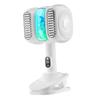 Portable USB Clip on Fan Strong Wind Desk Fan Camping Home Camping Backpacking Car Personal Fan with Clip Rechargeable Mini fan