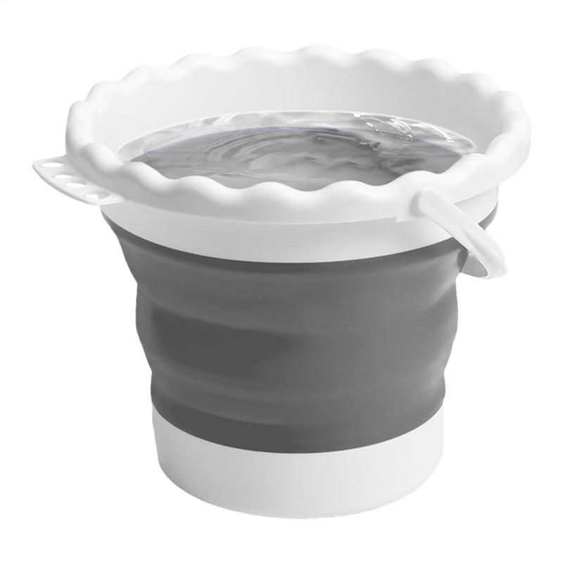 Silicone Watercolor Paint Washing Bucket Paint Brush Washer Foldable Mini Wash Water Bucket Holder Cup For Arts Crafts Cleaning