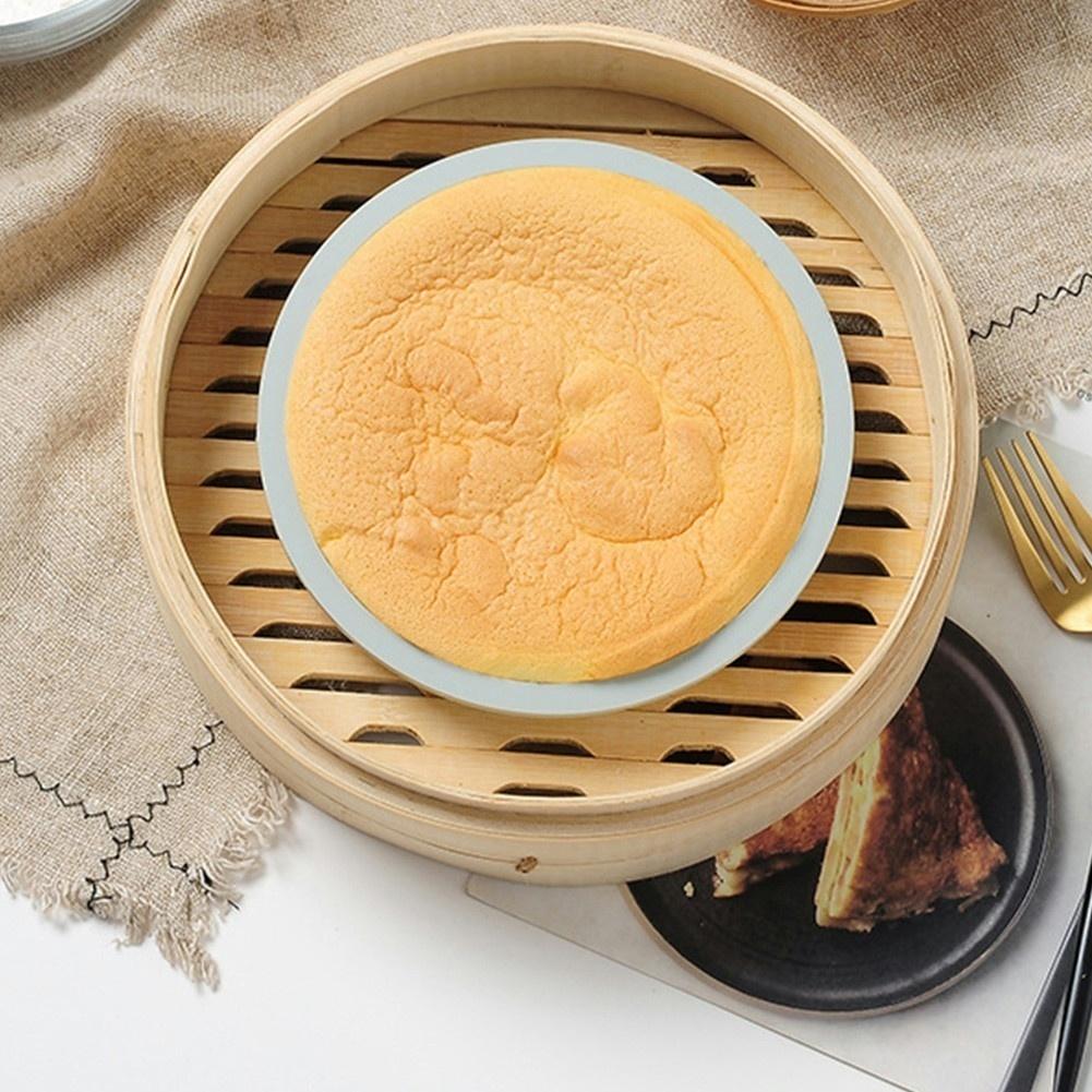 New 4Pcs/set 6 Inches Silicone Small Plate Cake Mold Round Heart-shaped Layered Baking Tray Silicone Mol