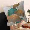 pc Ginkgo Leaves Printed Lucky Dragon pillow cover sofa cushion cover home room decoration children gift