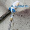High Efficiency Pressure Washer Sprayer Nozzle for Removing Dirt Grime With Ease Outdoor Furniture Cleaning Various Uses