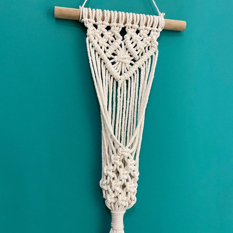 Nordic Bohemian Handwoven Cotton Rope Wall Tapestry
