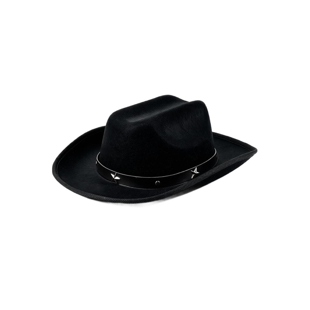 Kids Hat with Star Decoration and Chin Strap for Dress-Up Play