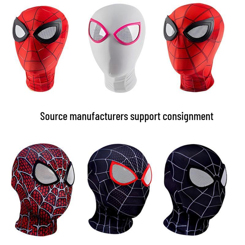 Spider-Man & Iron Man Masks for Adults & Kids - Fun Prank & Live Show Accessory