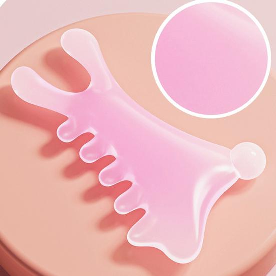 1/2Pcs Meridian Massage Comb Multi-purpose Face Scalp Massage Comb Portable Handheld Body Head Scratcher Massager Guasha Scrubber Tool