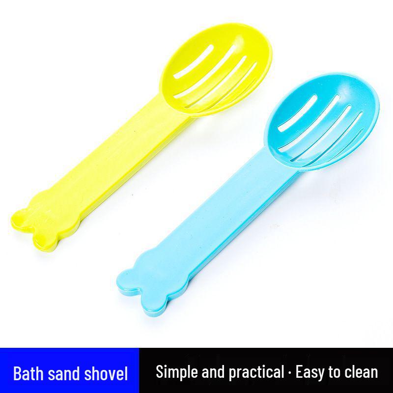 

Chinchilla & Hamster Sand Shovel Set with Hourglass Scoop and Clumping Pad for Bath Cleaning