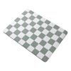 Plaid Coffee Machine Mat Absorbent Diatom Mud Drying Pad Easy-care Dining Table Mat Non-Slip Kitchen Bar Accessory