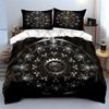 "Mandala Metal Gear Decor Set" Soft Comfortable Duvet Cover Bedding Set Included 1*Duvet Cover & 2*Pillowcases gift