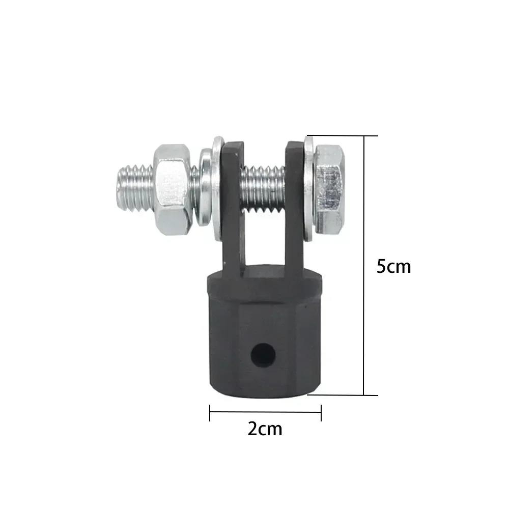 1/2 Inch Scissor Jack Adapter Chrome Vanadium Steel Automotive Wrench Power Drill Socket Adapter Car Truck Tire Repair Tool