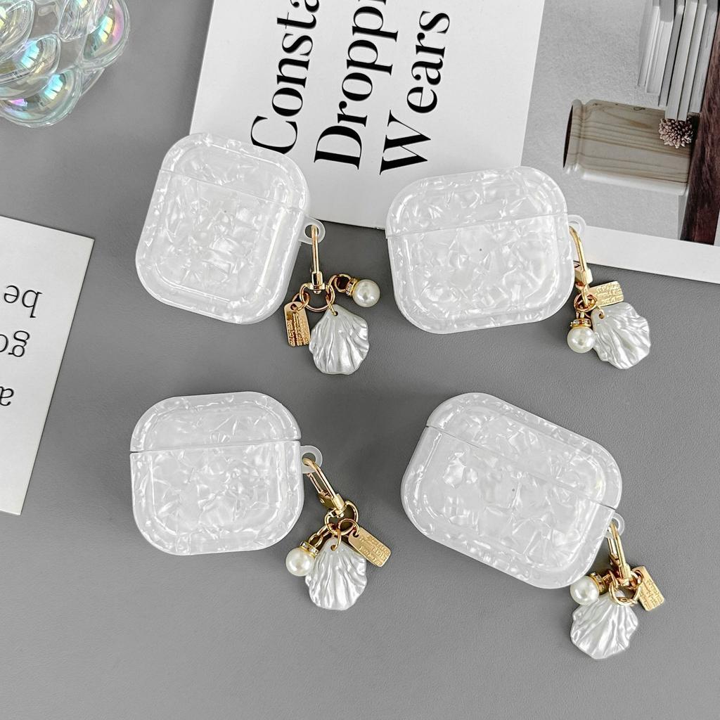 New square shell pattern imd apple AirPods pro1 earphone case protective case 1st generation soft case