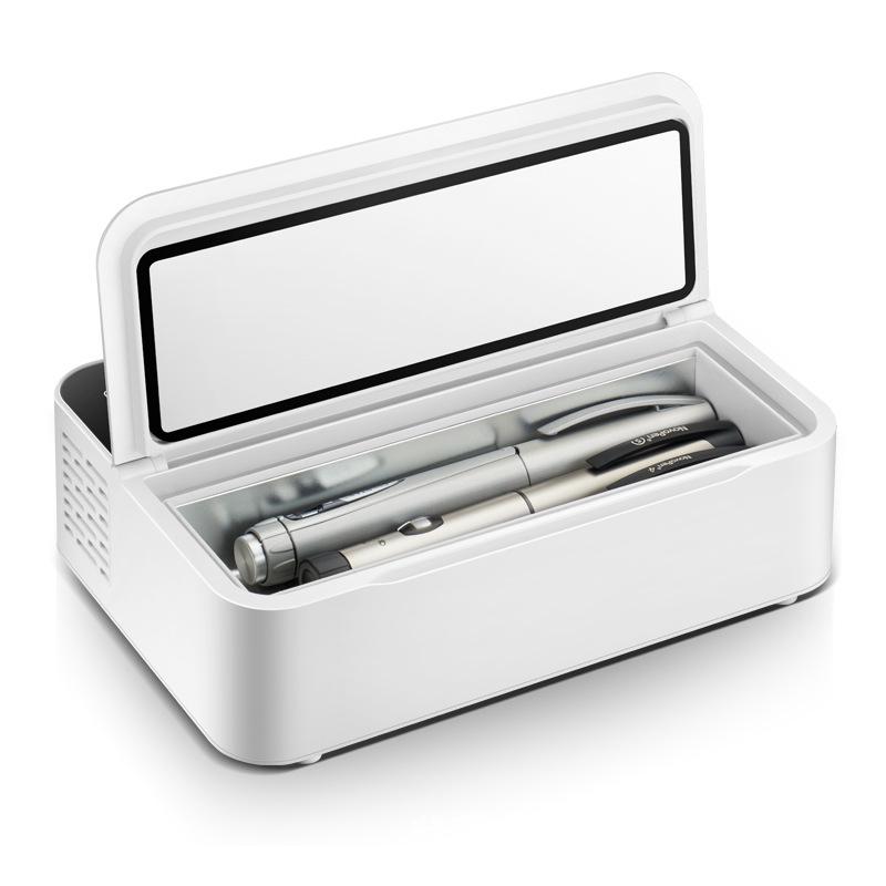 Portable Mini Insulin Refrigerator with Rechargeable Temperature Control
