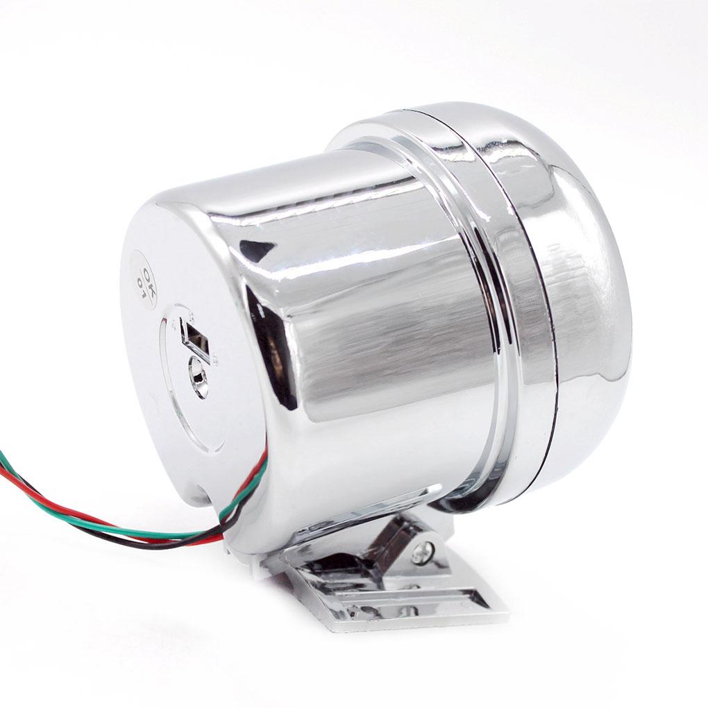 12V Auto 3,75 Zoll Drehzahlmesser Tacho Gauge Drehzahlmesser mit 7 LED Farben Schaltlicht 0-8000 RPM Gauge 3,75 Zoll Elektrischer Drehzahlmesser