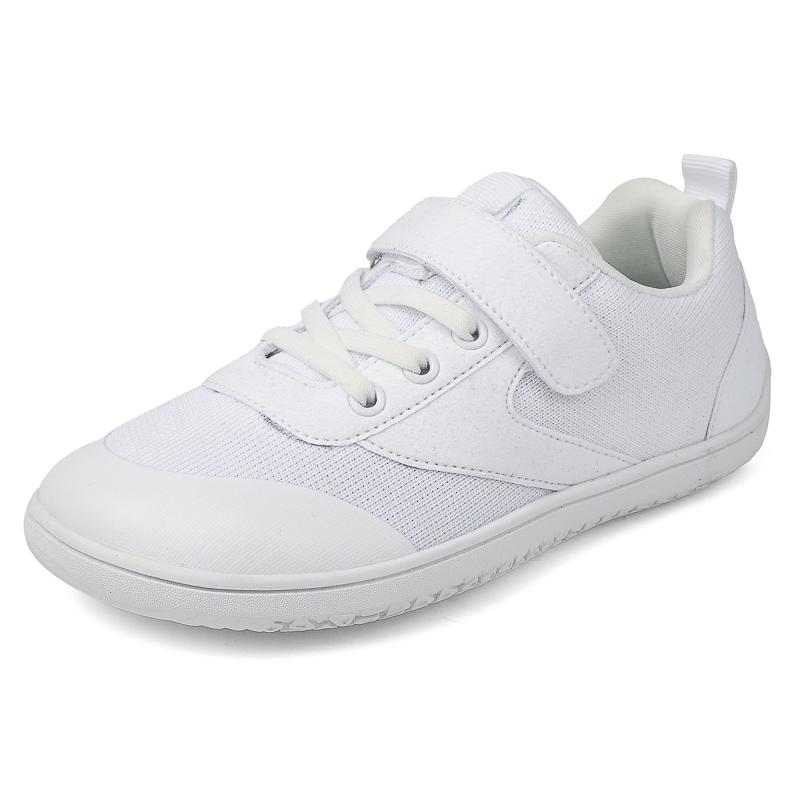 Kids Wide Toe Sports Shoes Breathable Barefoot Walking Shoes Children Elastic Casual Sneakers Outdoor Trainers Non-slip