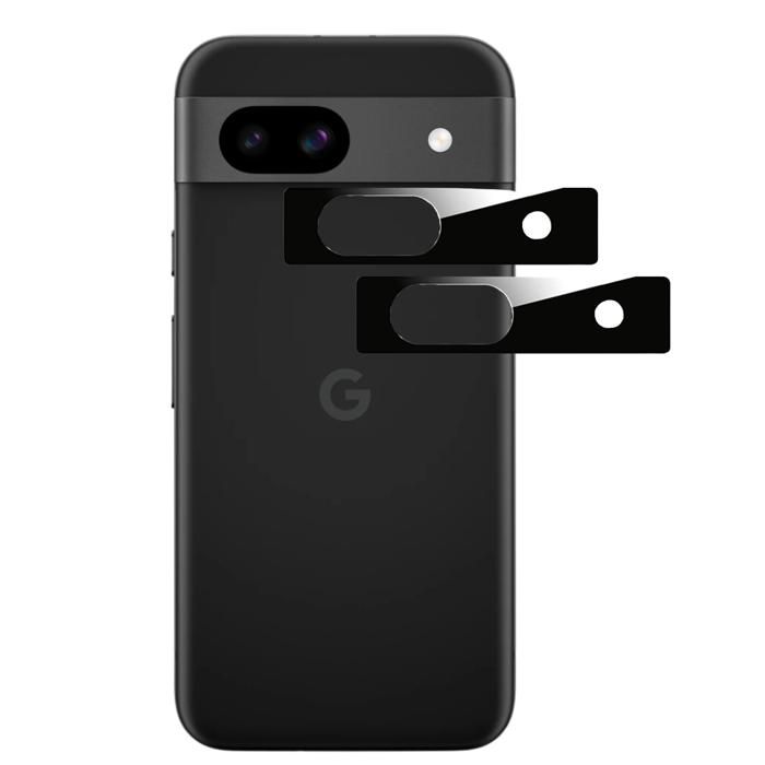 Tempered Glass Camera Protector for Google Pixel 8a [2 Pack] Rear Camera Protection Film Phonillico