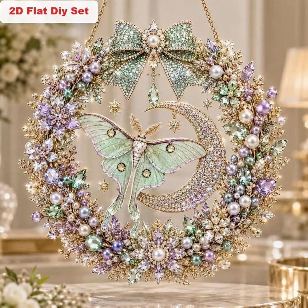Cat DIY Painting Kit Butterfly Art Hanging Decor Christmas Decor