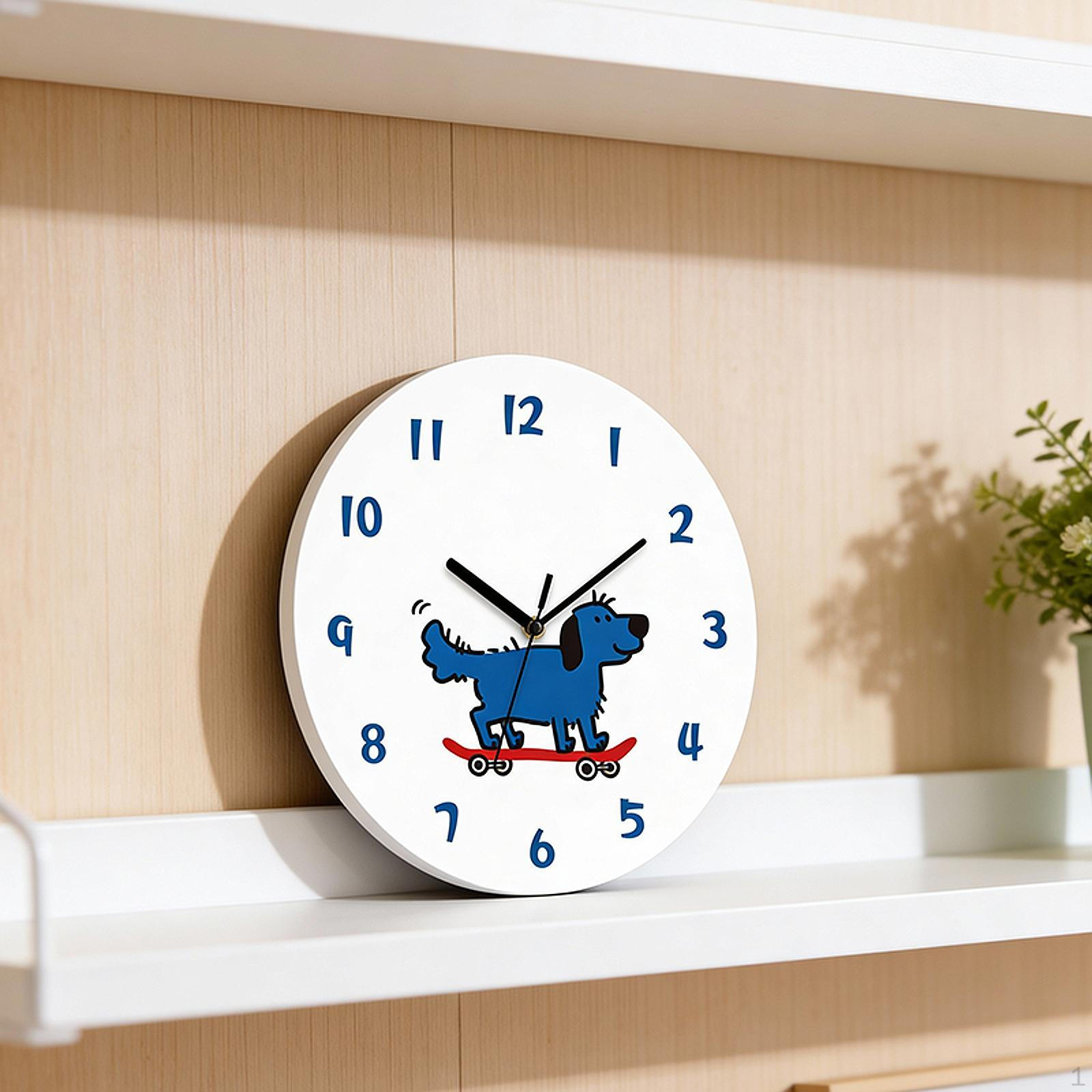 

Часы - Креативное, Милое и Бесшумное Настенное Украшение для Гостиной, Идея Подарка на Новоселье 20cm