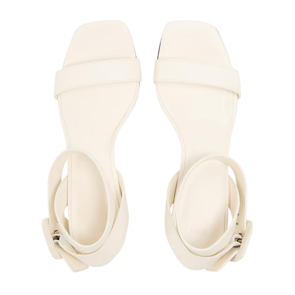 BOSS Womens/Ladies Minimalist Block Heel Sandals