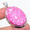 Mosaic Jasper Gemstone 925 Solid Sterling Silver Jewelry Pendant 2.09" SU-10255