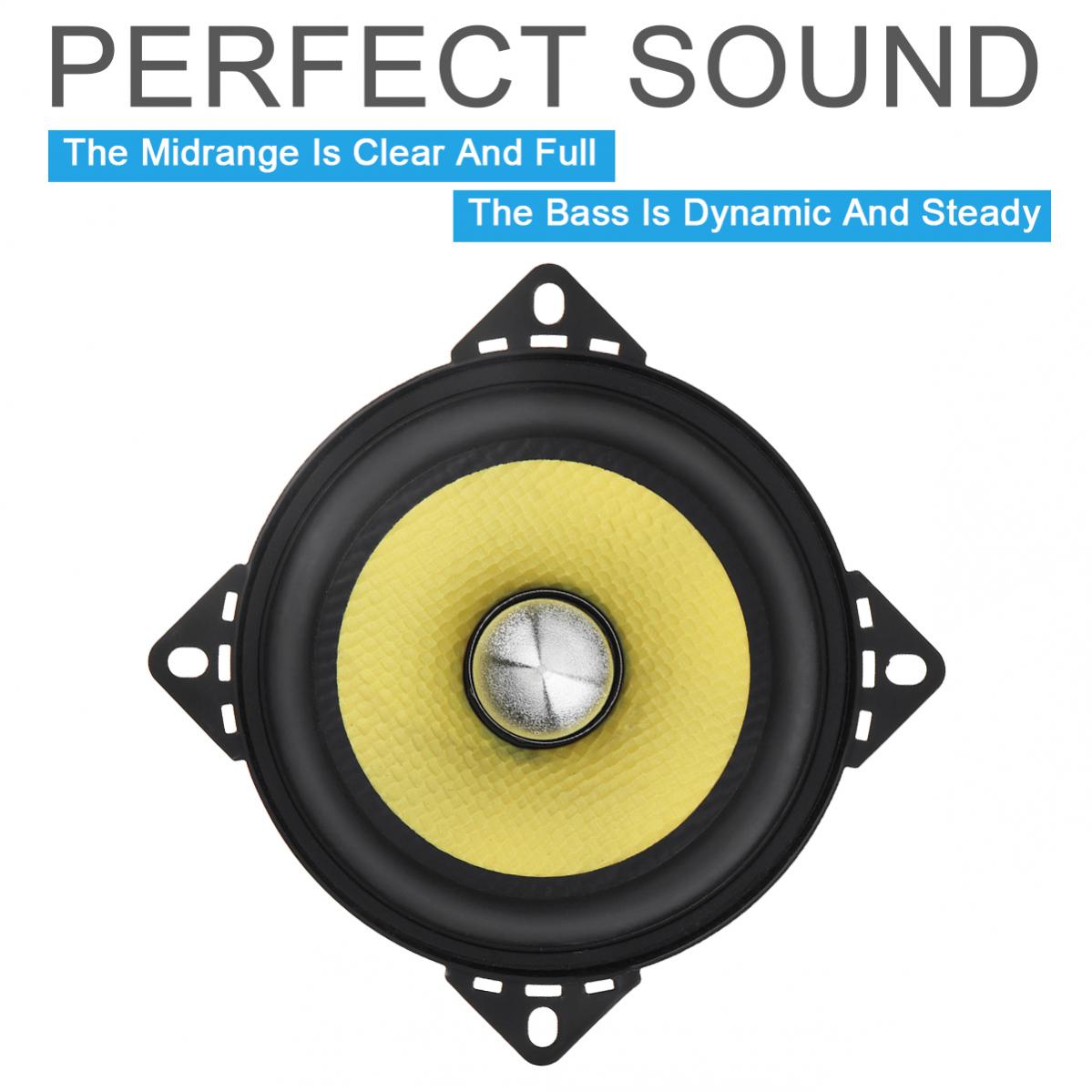 

1 шт. 200 Вт 4-дюймовый автомобильный коаксиальный динамик HiFi Дверь автомобиля Авто Аудио Музыка Стерео Полный диапазон Частота