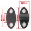 Barrise Adapter Kit for Standard Diameter 22.2mm Steering Wheel 24-39mm Handle Up Spacer Black