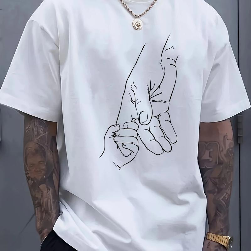 Lässiges Kurzarm-T-Shirt für Herren