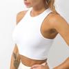 10 Colors Women Crop Top Seamless Casual Streetwear White Bra Rib Sleeveless Top Summer Tank Tight Knit Tee Female Tops