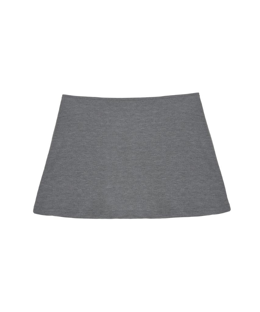 NICK&NICOLE Sweat Mini Skort_Charcoal