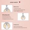 Silver Ziyun Cute Rabbit 925 Sterling Silver Pendant with European and American Style Pearl Jewelry SCC1439