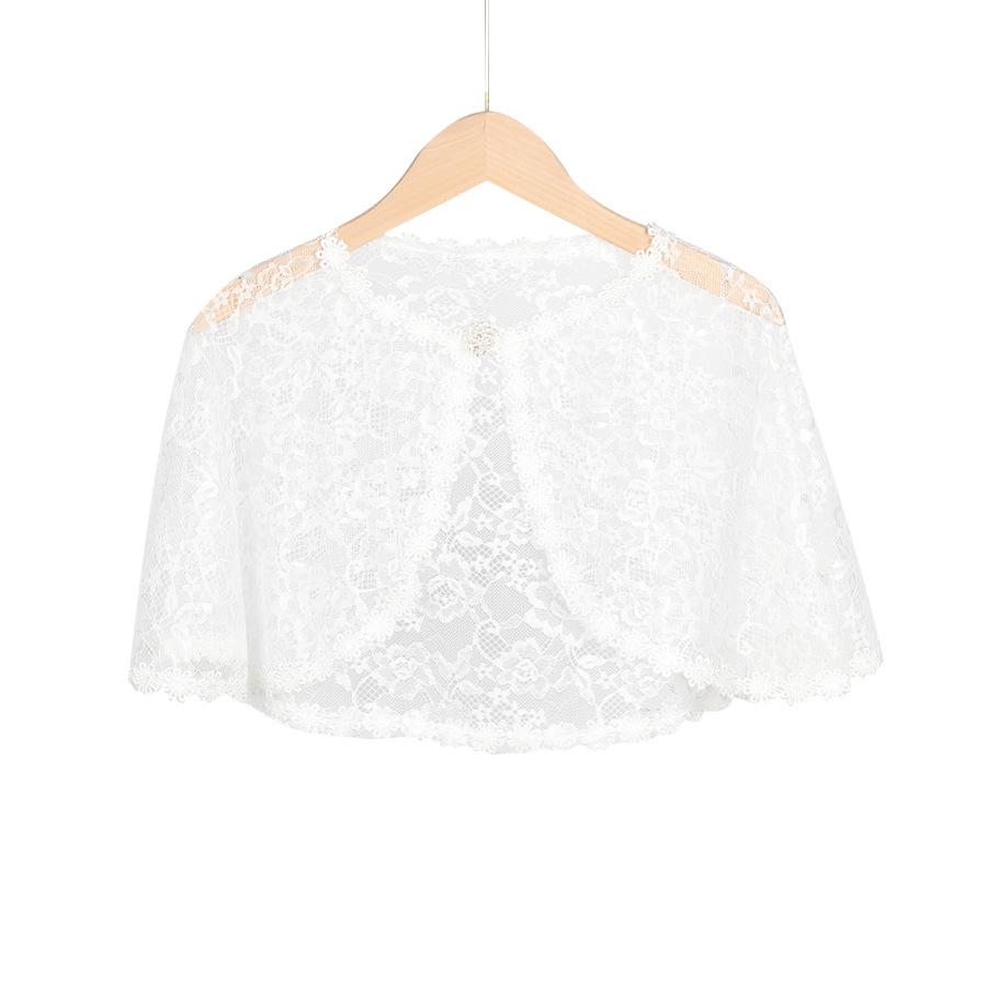 Diamond Lace Cape Coat Female Cape Shoulder With A Small Cape Summer Hundred With Thin Bridal Gown With Cardigan